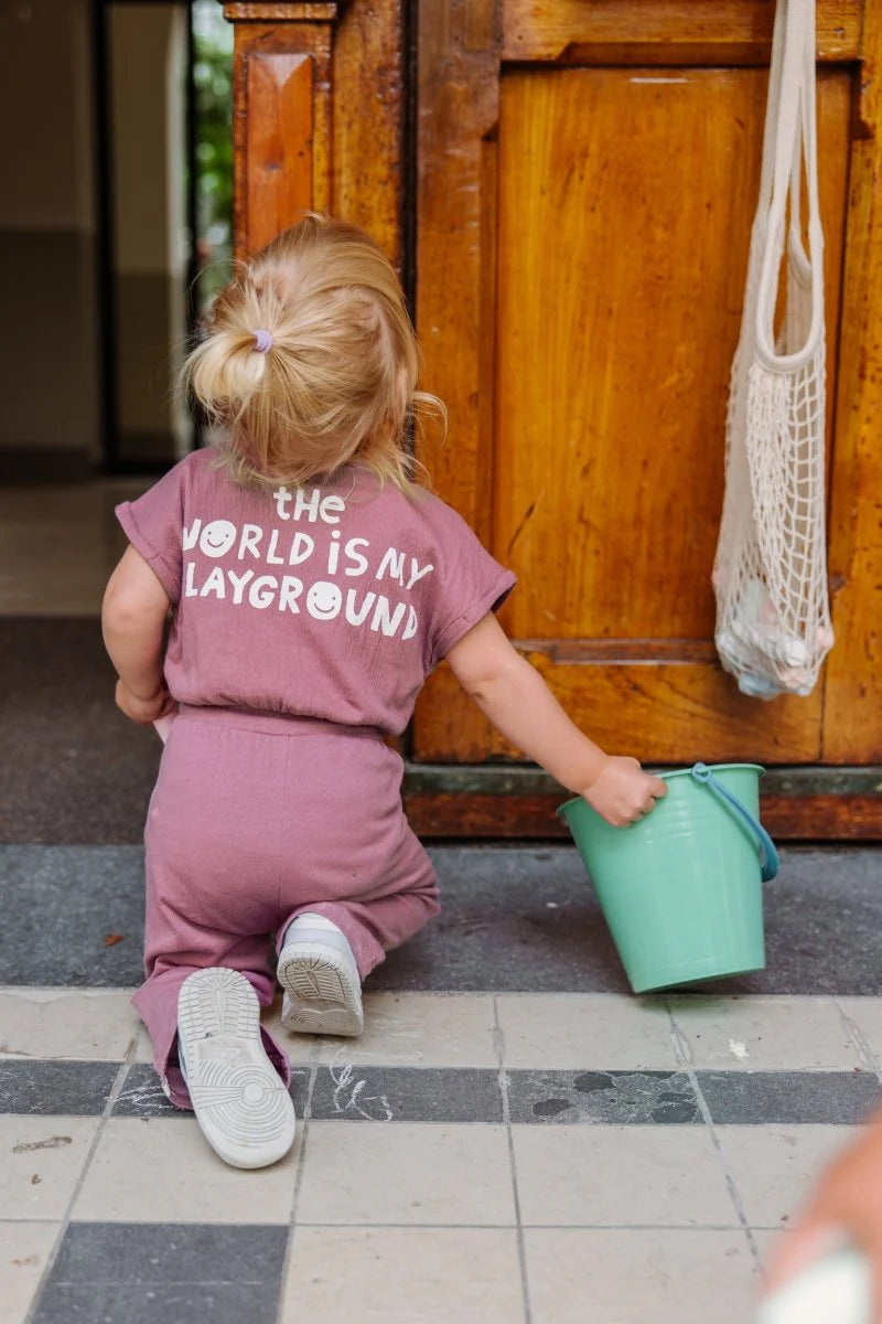 Playground Jumpsuit - Cameo Pink FINAL SALE