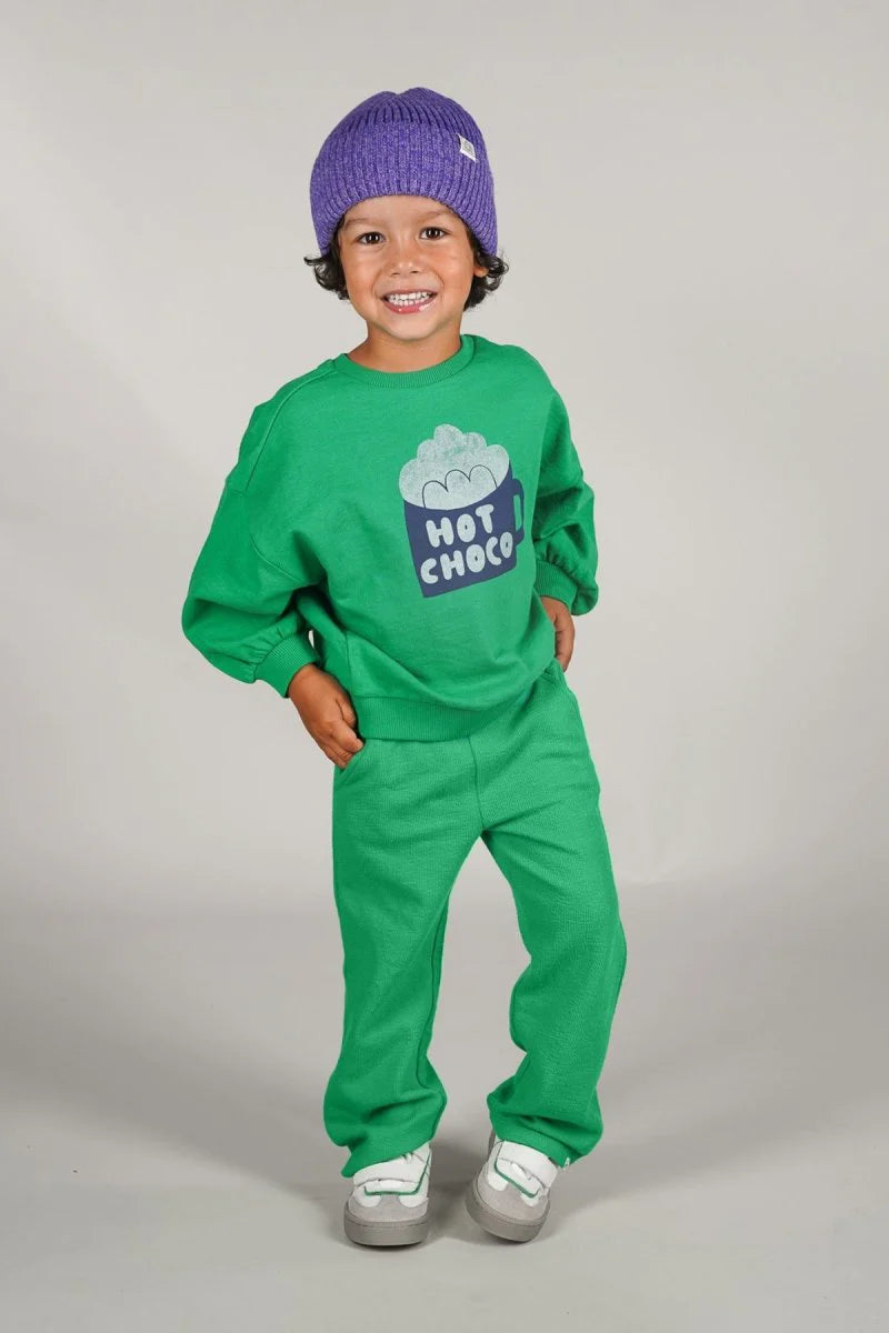 Terry Pants - Jelly Bean Green FINAL SALE