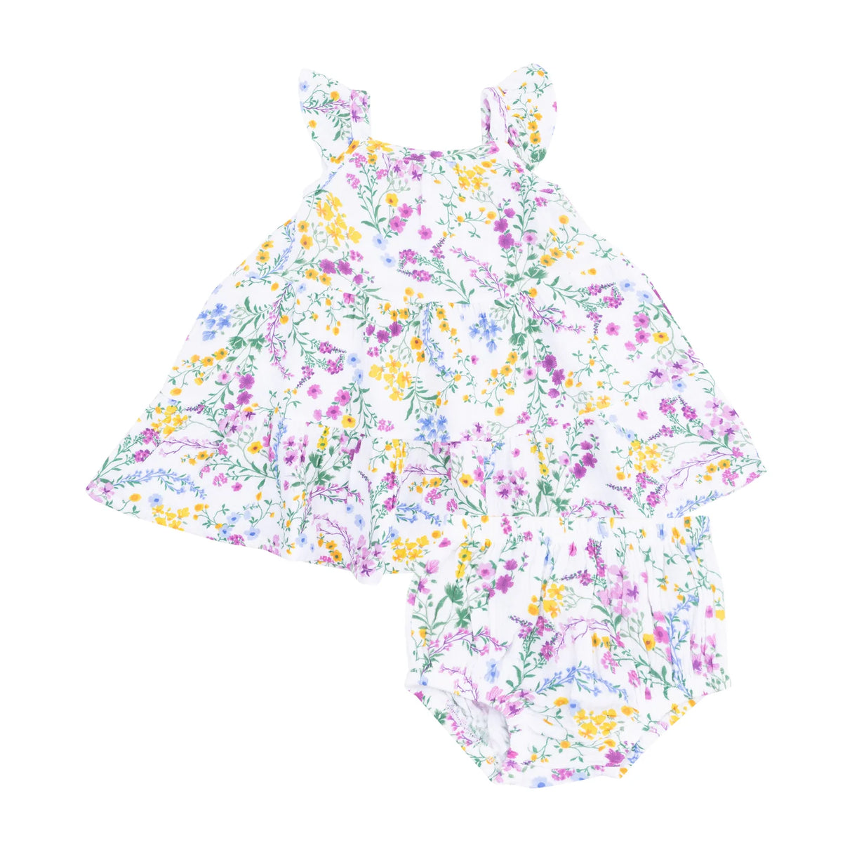 Muslin Twirly Sundress - Cottage Climbing Floral