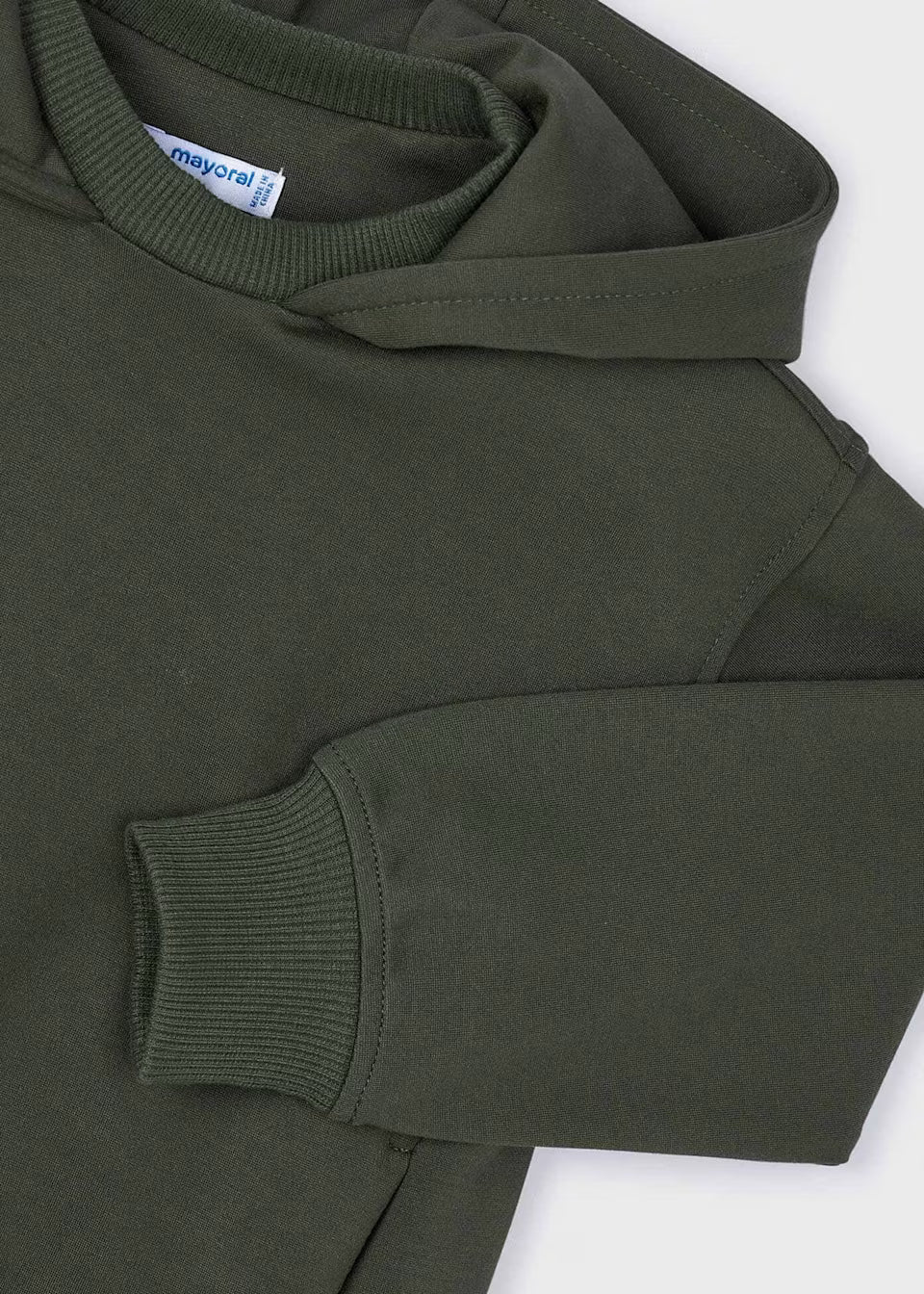 Hooded Pullover - Olive