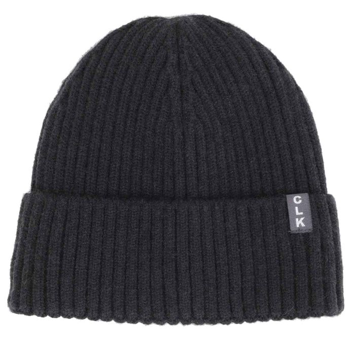 Fleece Lined Beanie - Black