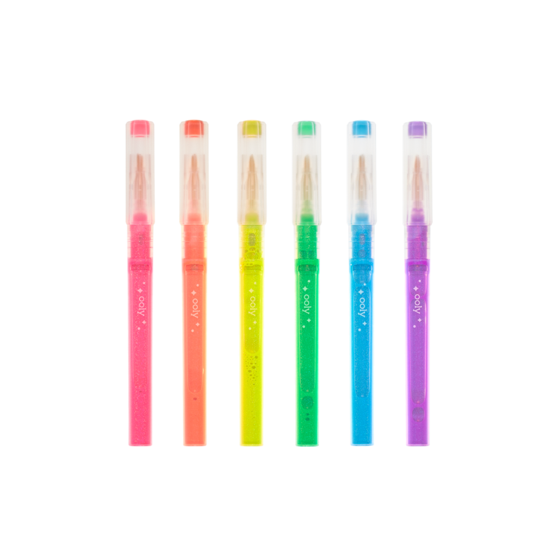 Oh My Glitter! Neon Glitter Highlighters