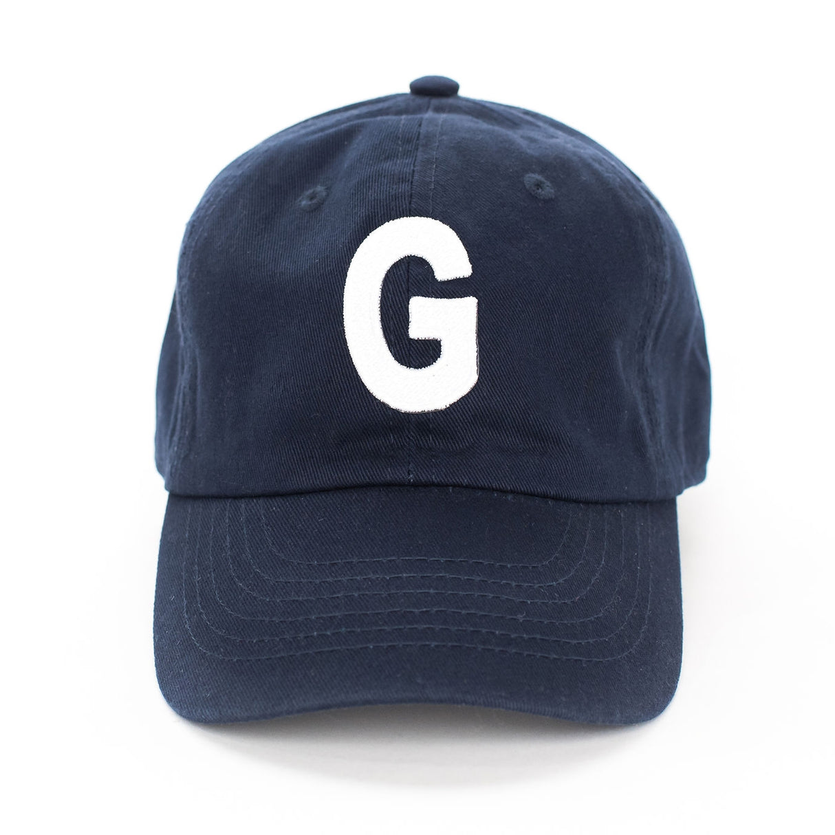 Initial Baseball Hat - Navy FINAL SALE