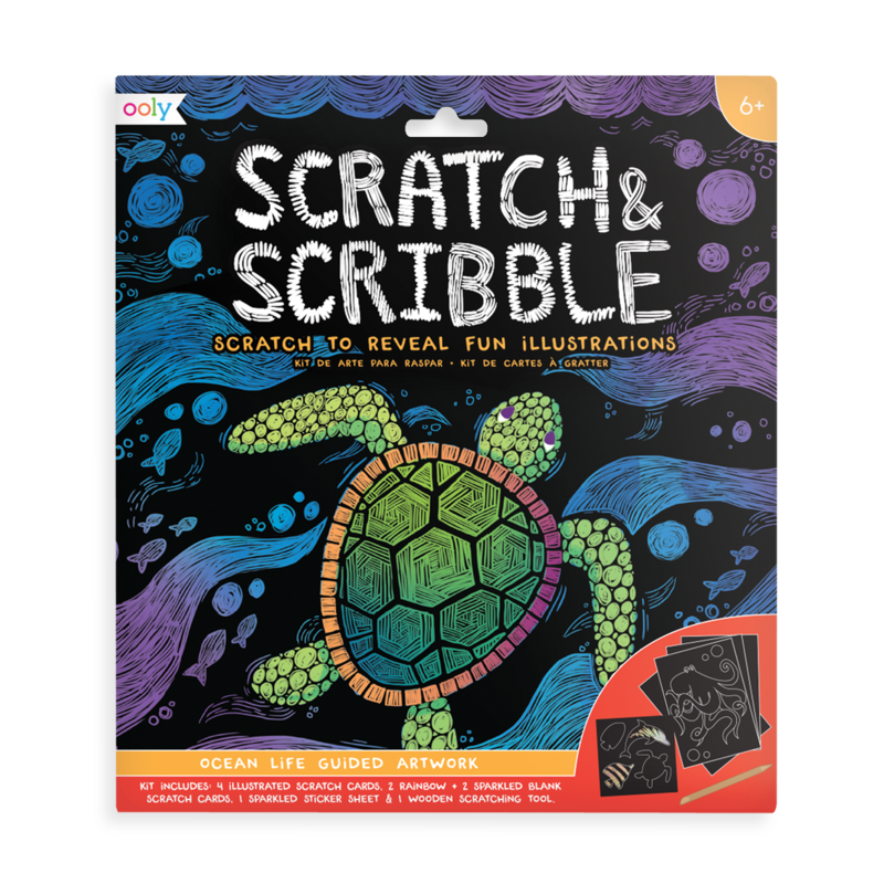 Scratch & Scribble Art Kit