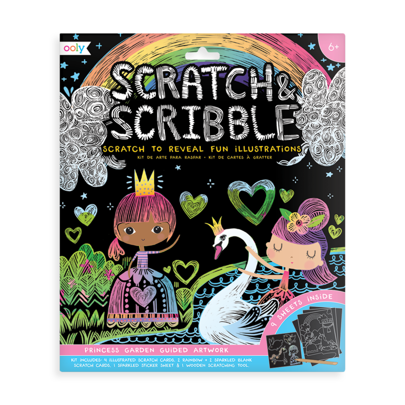 Scratch & Scribble Art Kit