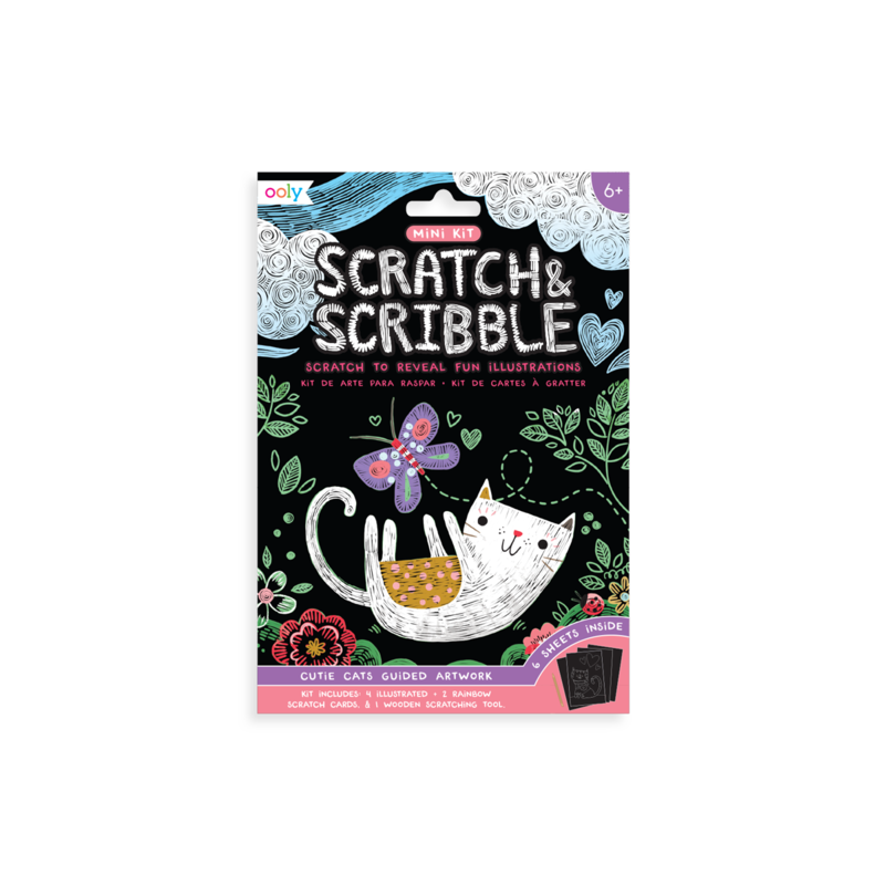 Mini Scratch & Scribble Art Kit