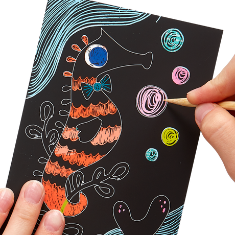 Mini Scratch & Scribble Art Kit