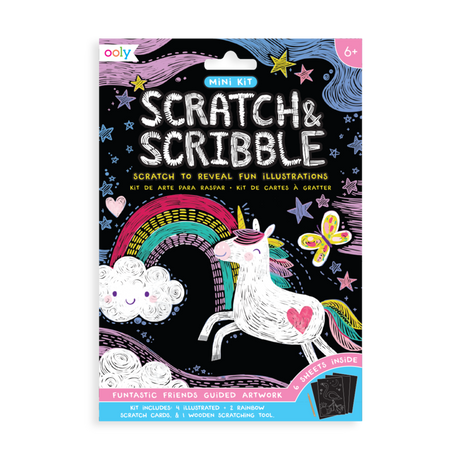 Mini Scratch & Scribble Art Kit