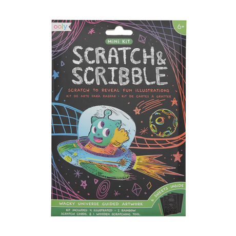 Mini Scratch & Scribble Art Kit