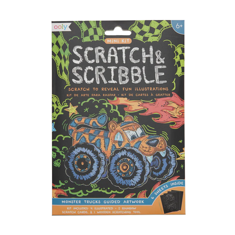 Mini Scratch & Scribble Art Kit
