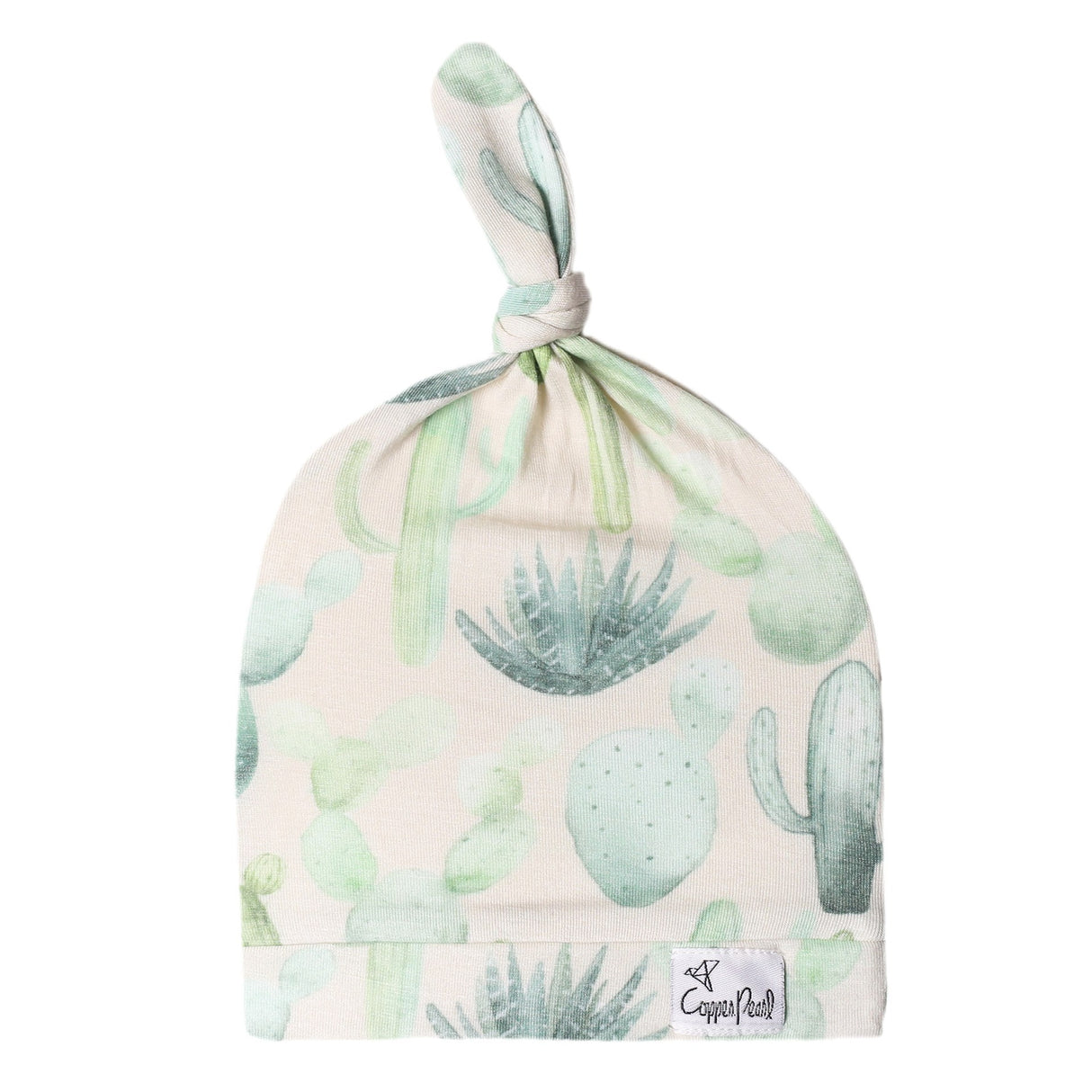 Copper Pearl Top Knot Hat FINAL SALE