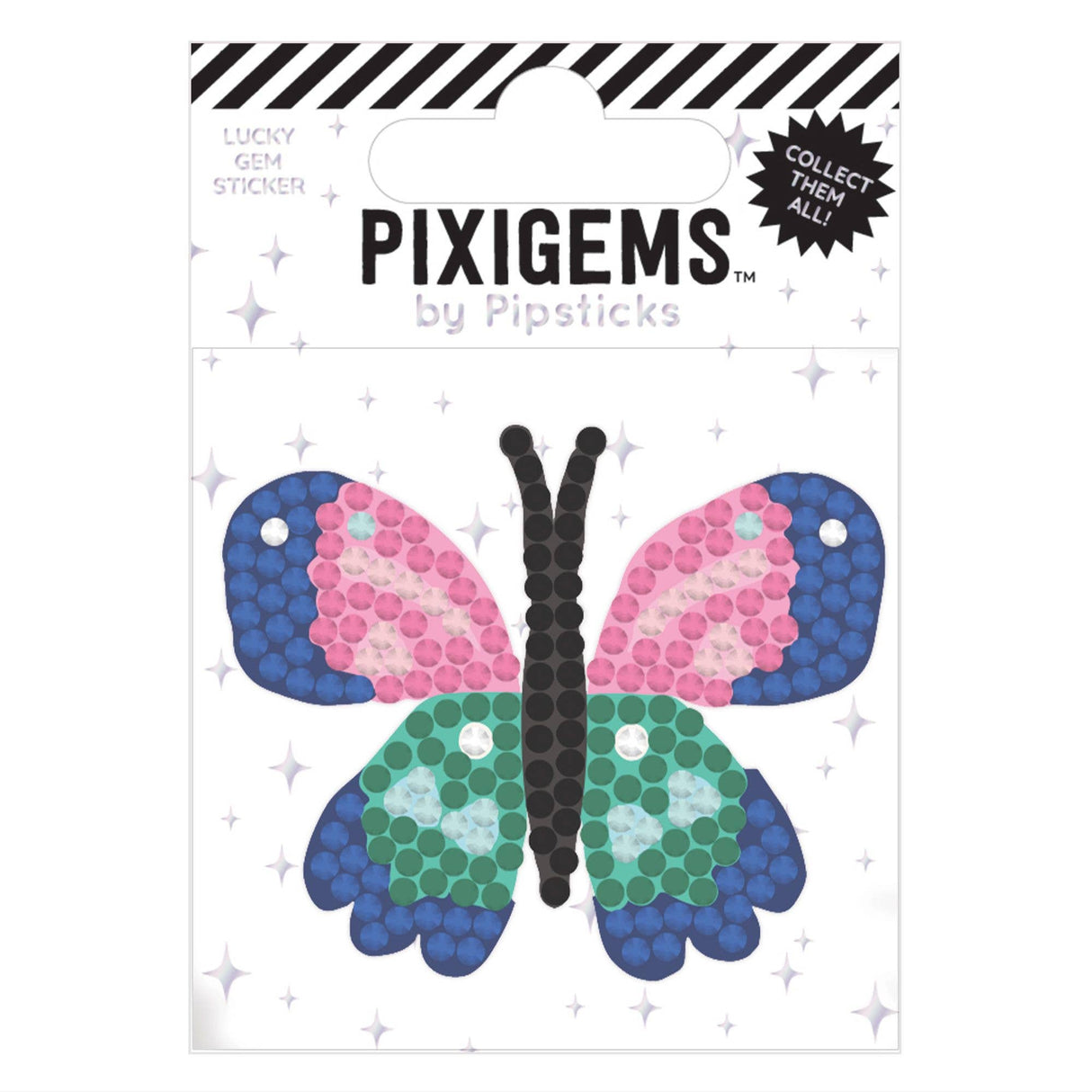 Pipstickers - Bella Butterfly Pixigem