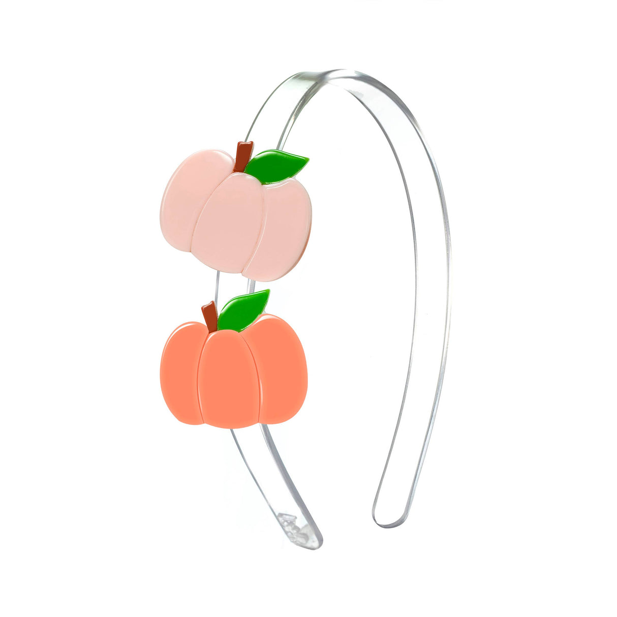 Acrylic Headband - Double Pumpkins FINAL SALE