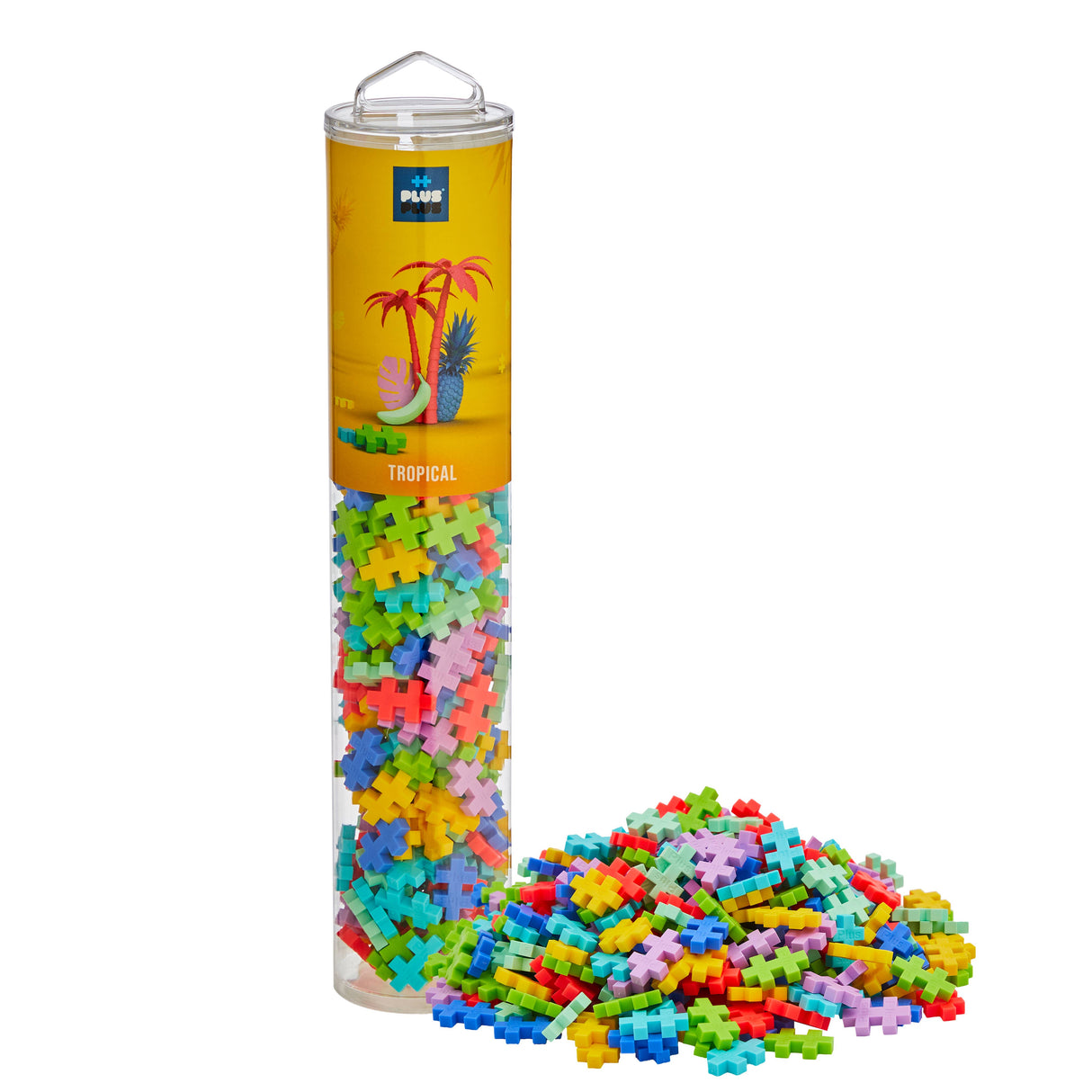 Plus-Plus Tube - Tropical Mix 240 pc