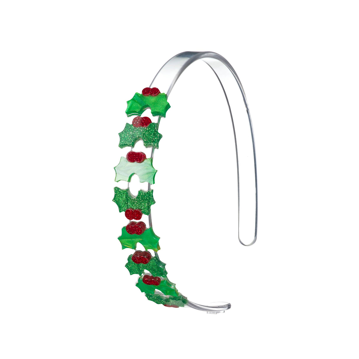 Acrylic Headband - Mistletoe