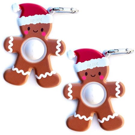 Mega Pop Keychain - Gingerbread Man FINAL SALE