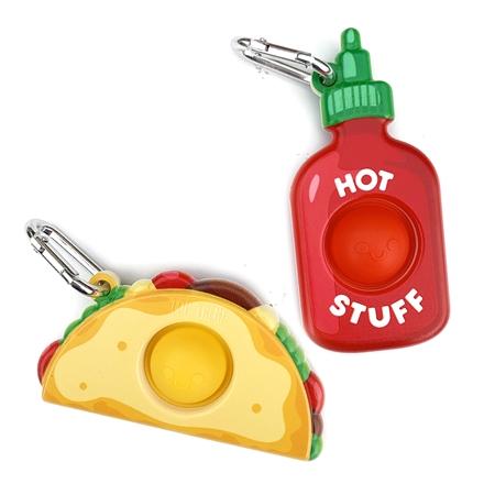 Mega Pop Keychain - BFF Hot Sauce FINAL SALE