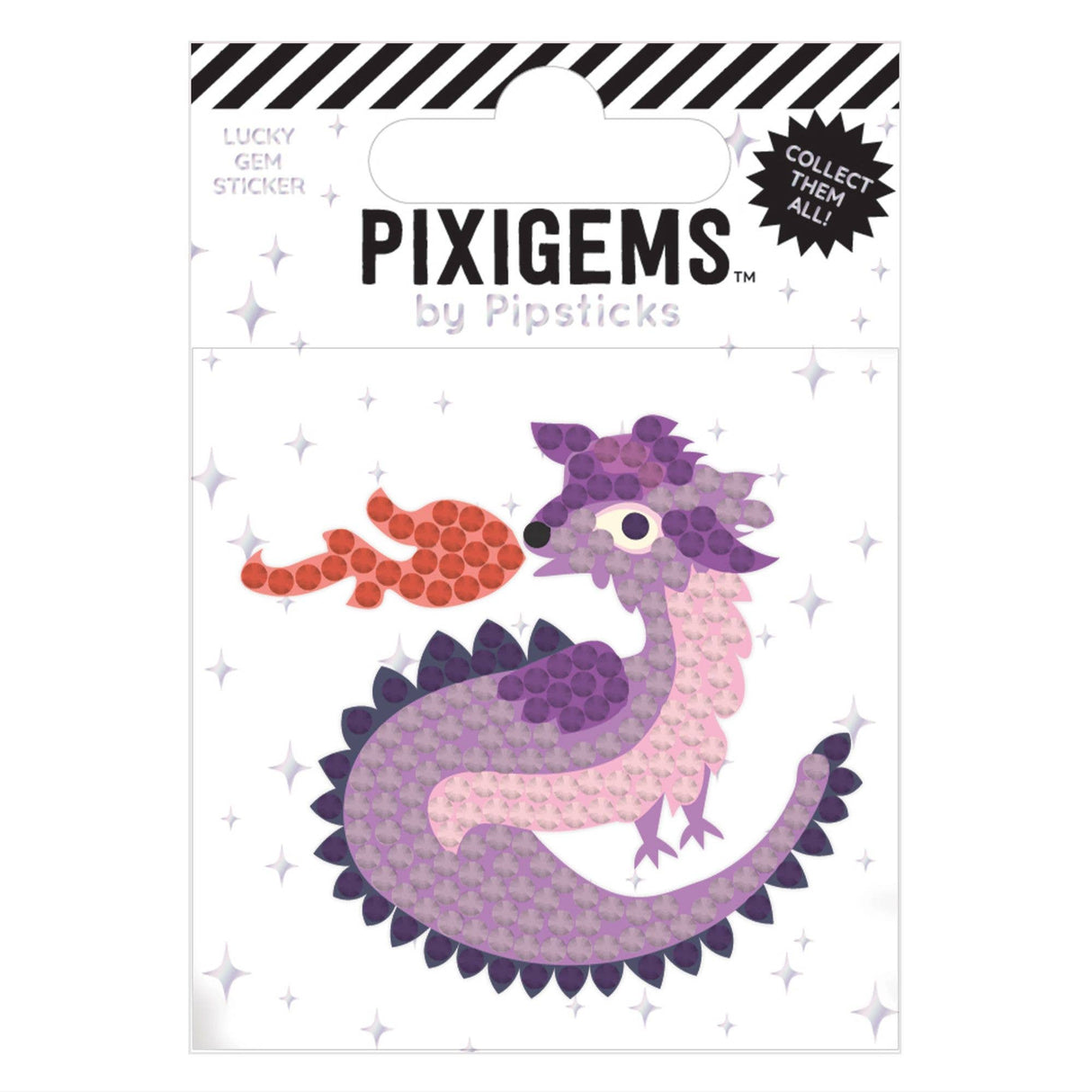 Pipstickers - Dolly Dragon Pixigem