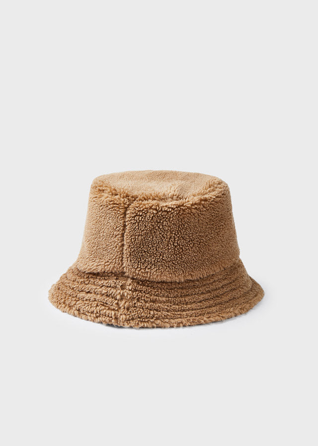 Sherpa Lined Bucket Hat - Black FINAL SALE