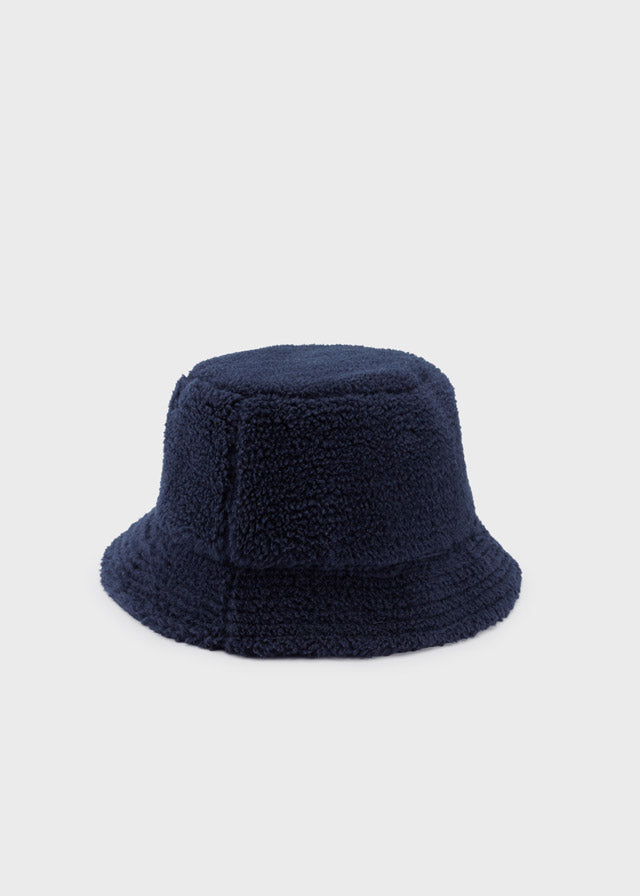 Sherpa Lined Bucket Hat - Navy FINAL SALE