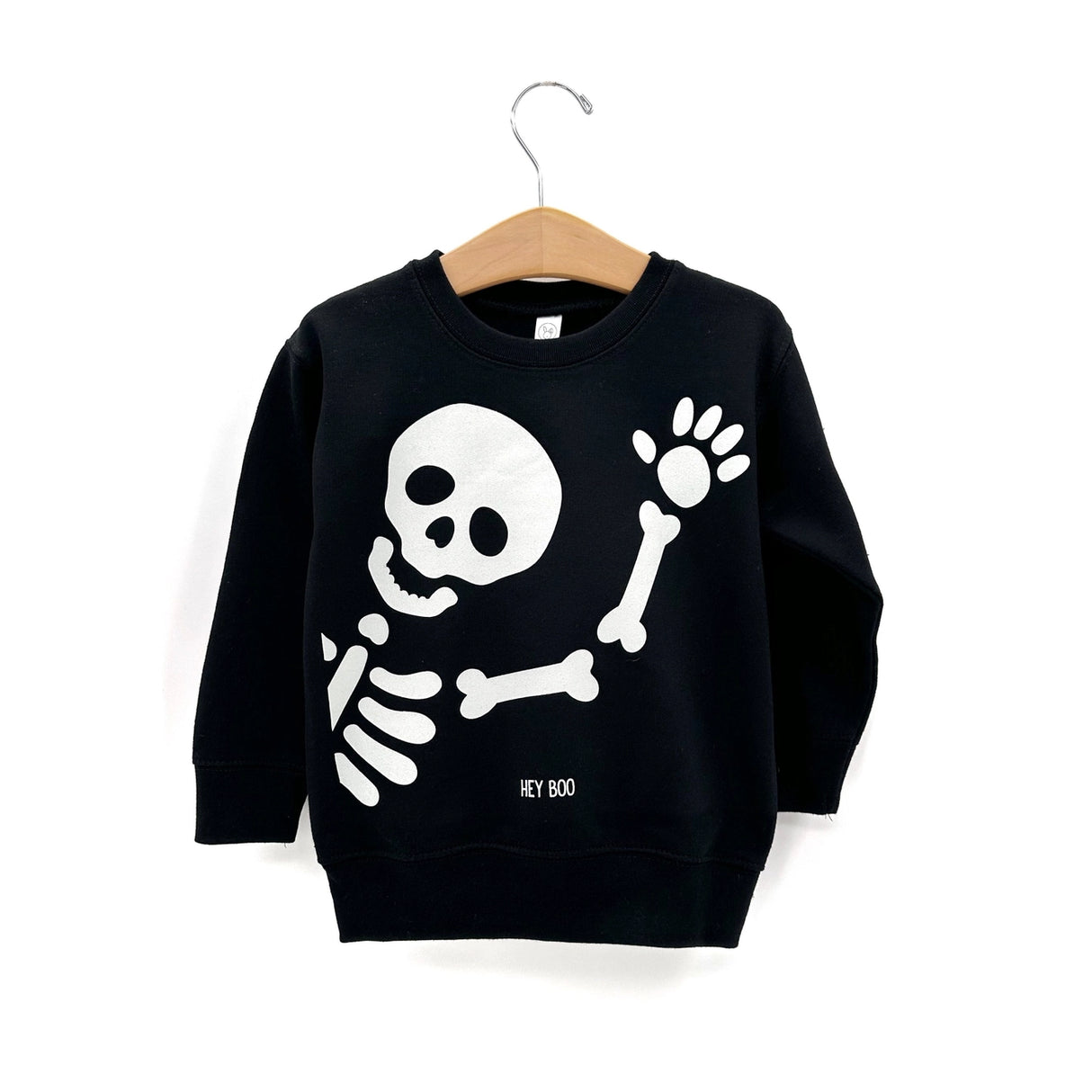 Glow in The Dark Crewneck - Hey Boo FINAL SALE