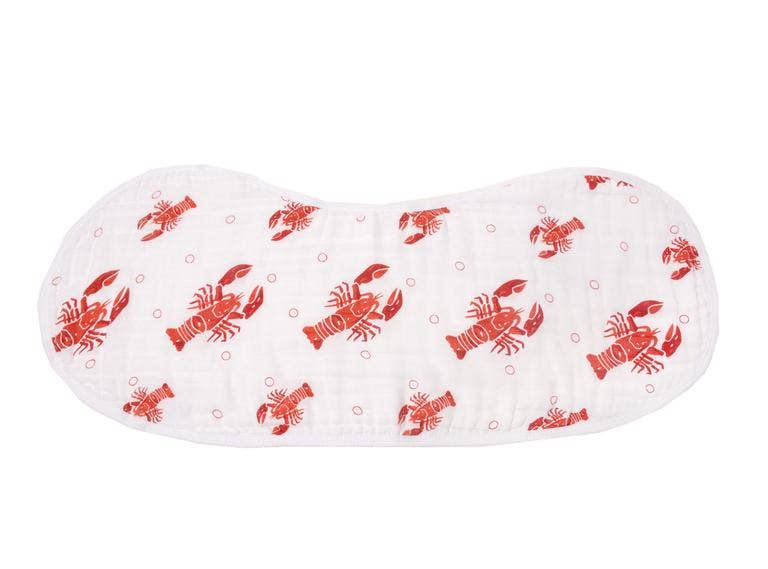 2-in-1 Burp Cloth and Bib -Heads or Tails
