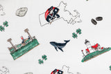 Muslin Swaddle - Massachusetts