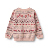 Mikmak Jacquard Pullover - Dim Rose