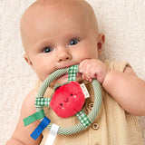 Itzy Ring Pal Teether - Red Tomato