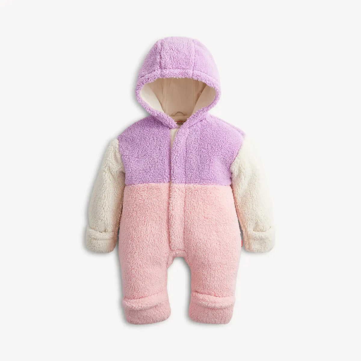 Magnetic Me Sherpa Pram - Pink Colorblock