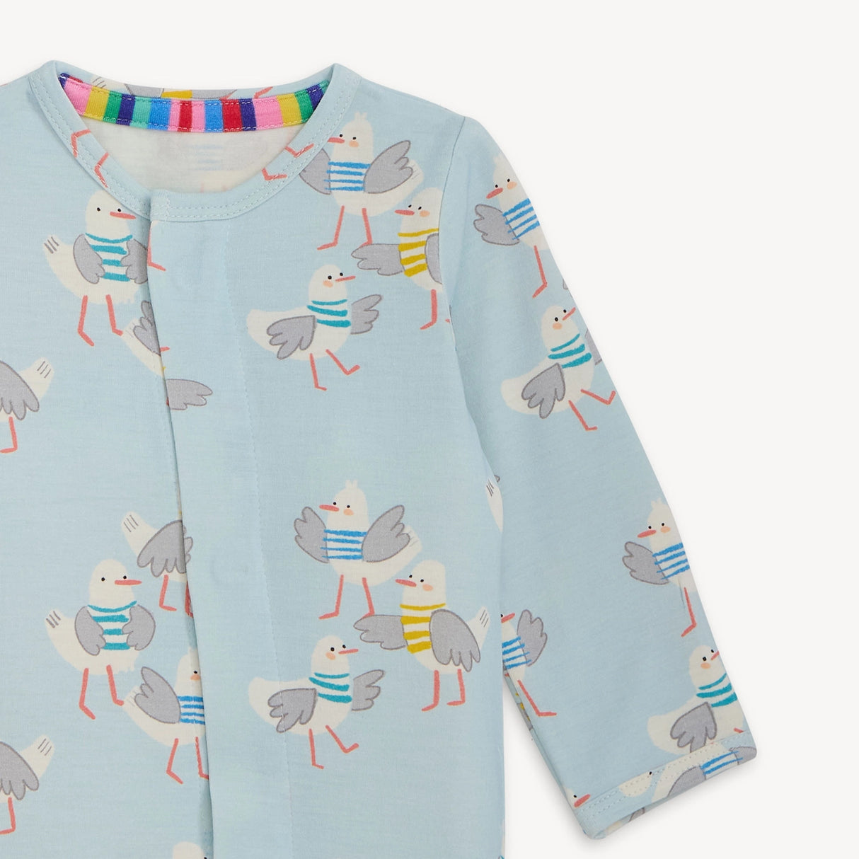 Magnetic Me Right Fit Footie - Gulls Wanna Have Fun