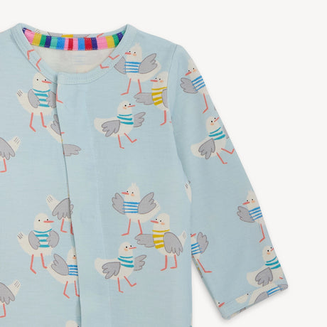 Magnetic Me Right Fit Footie - Gulls Wanna Have Fun