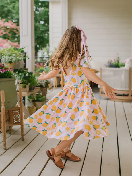Classic Twirl Dress - Lemonade