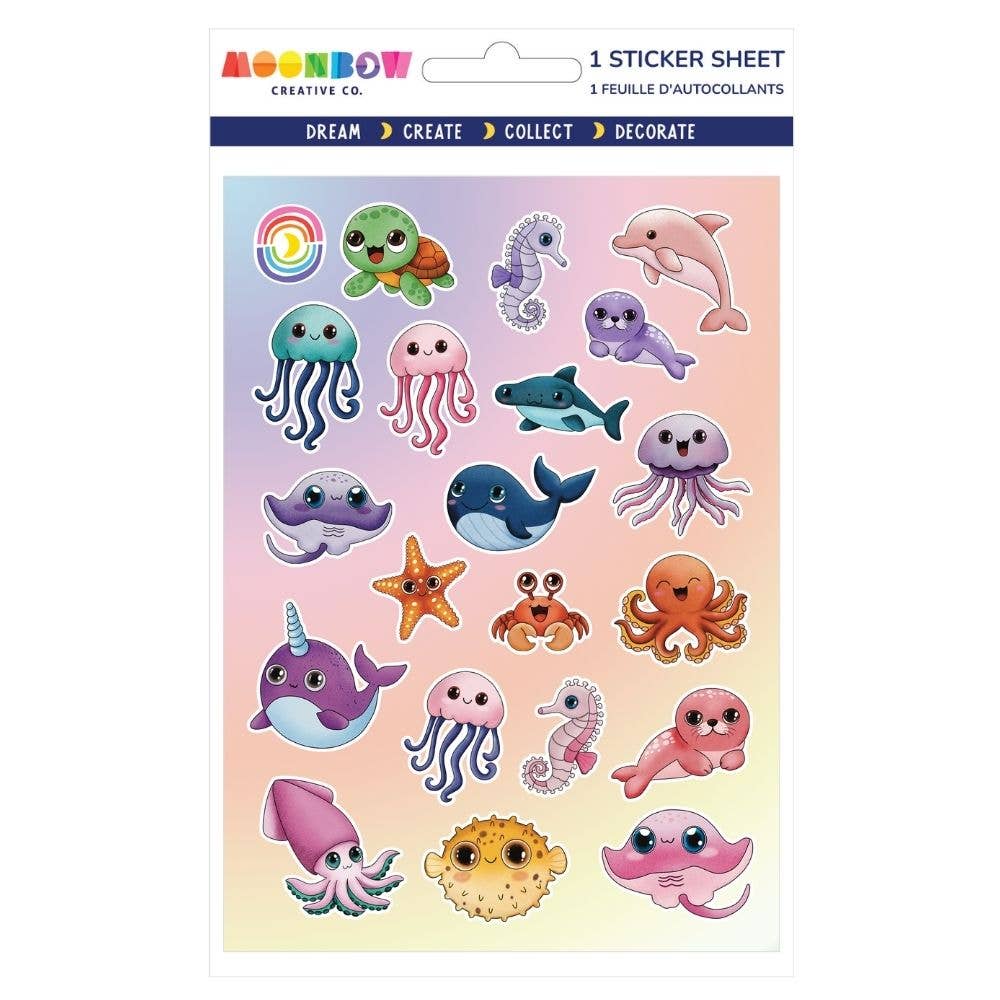 Moonbow Creative Co Stickers - Kawaii Tides