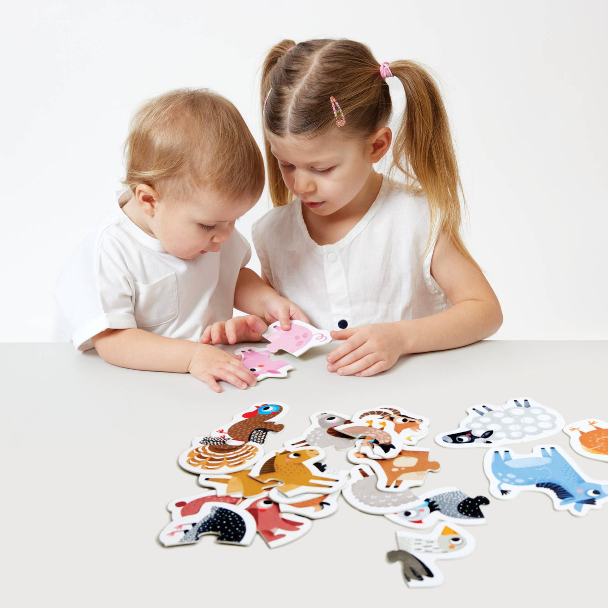 Progressive Puzzles - Farm Animals