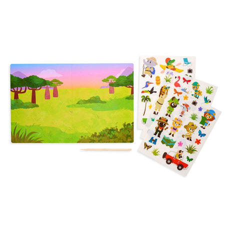 Set The Scene Transfer Stickers - Jungle Journey