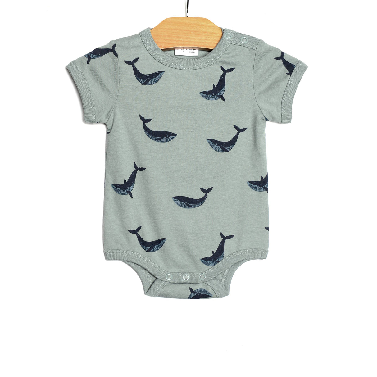 City Mouse Bodysuit - Blue Whales