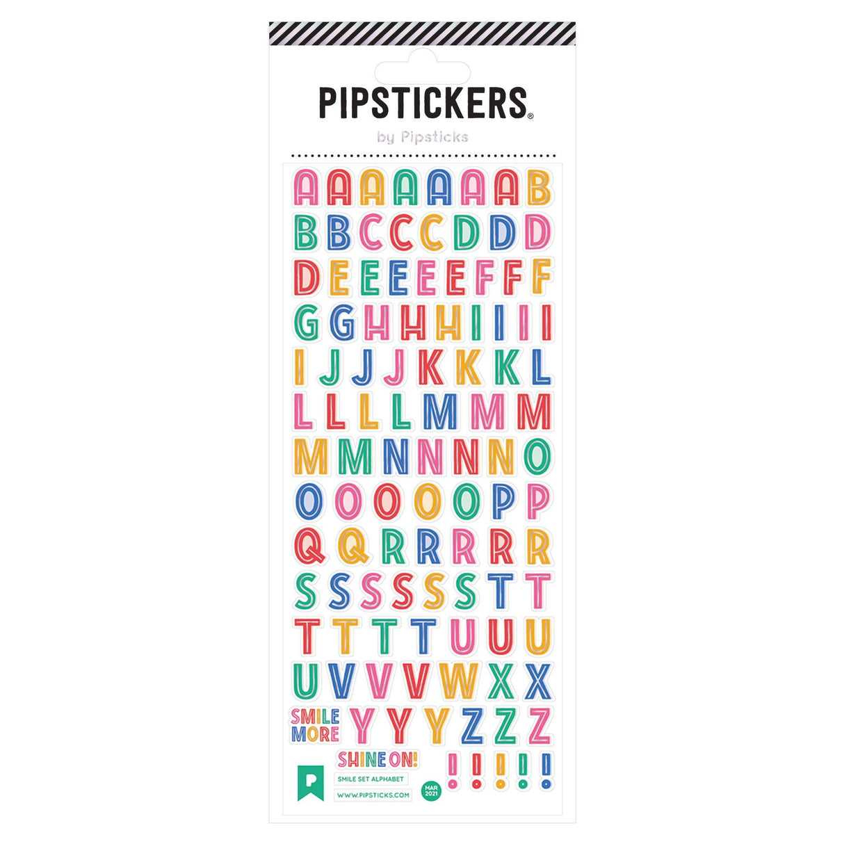 Pipstickers - Smile Set Alphabet