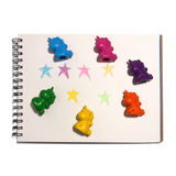 Unicorn Party Finger Crayons