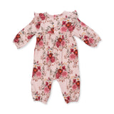 Ruffle Sleeve Romper - Sabrina Floral