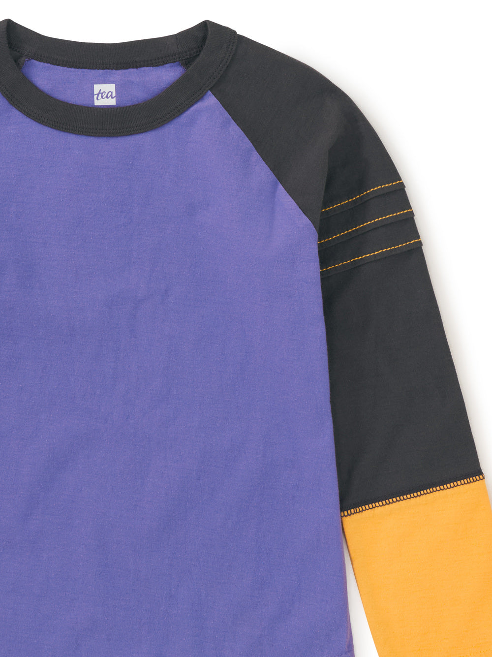 Explorer Colorblock Raglan Top - Han Purple FINAL SALE