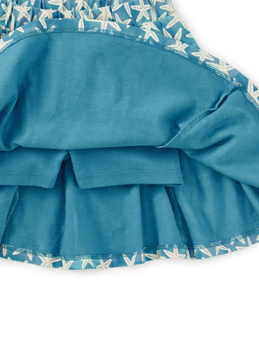 Twirl Skort - Watercolor Starfish