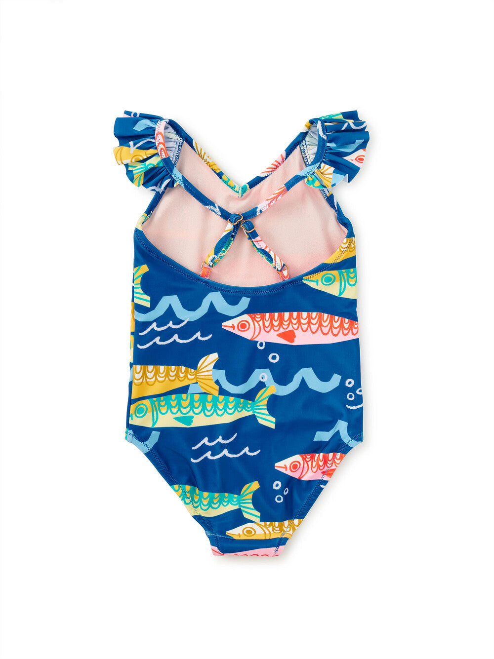 Ruffle One Piece Swimsuit - Sardinas del Mar