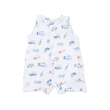 Sleeveless Shortie Romper - Fishing Lures