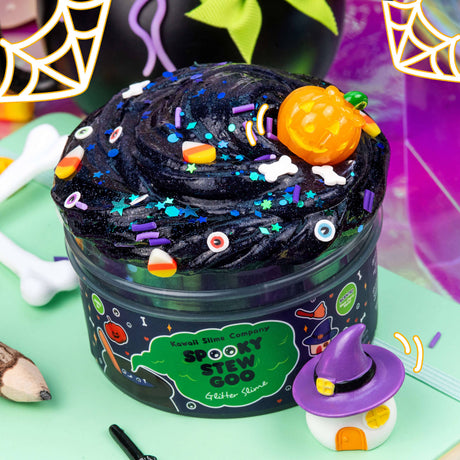 Kawaii Slime - Spooky Stew Goo Glitter Slime