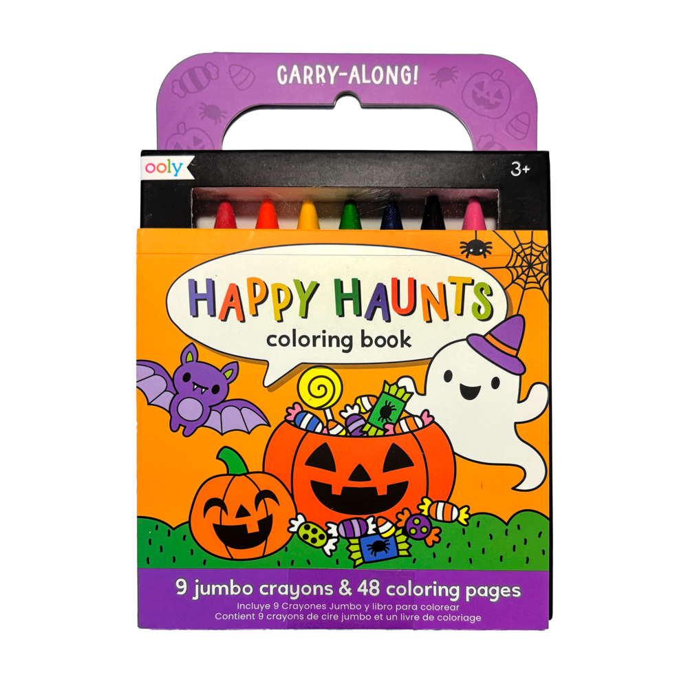Carry-Along Coloring Book - Happy Haunts