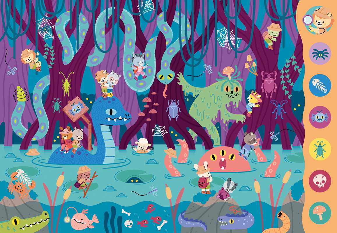 Search & Find Monsters