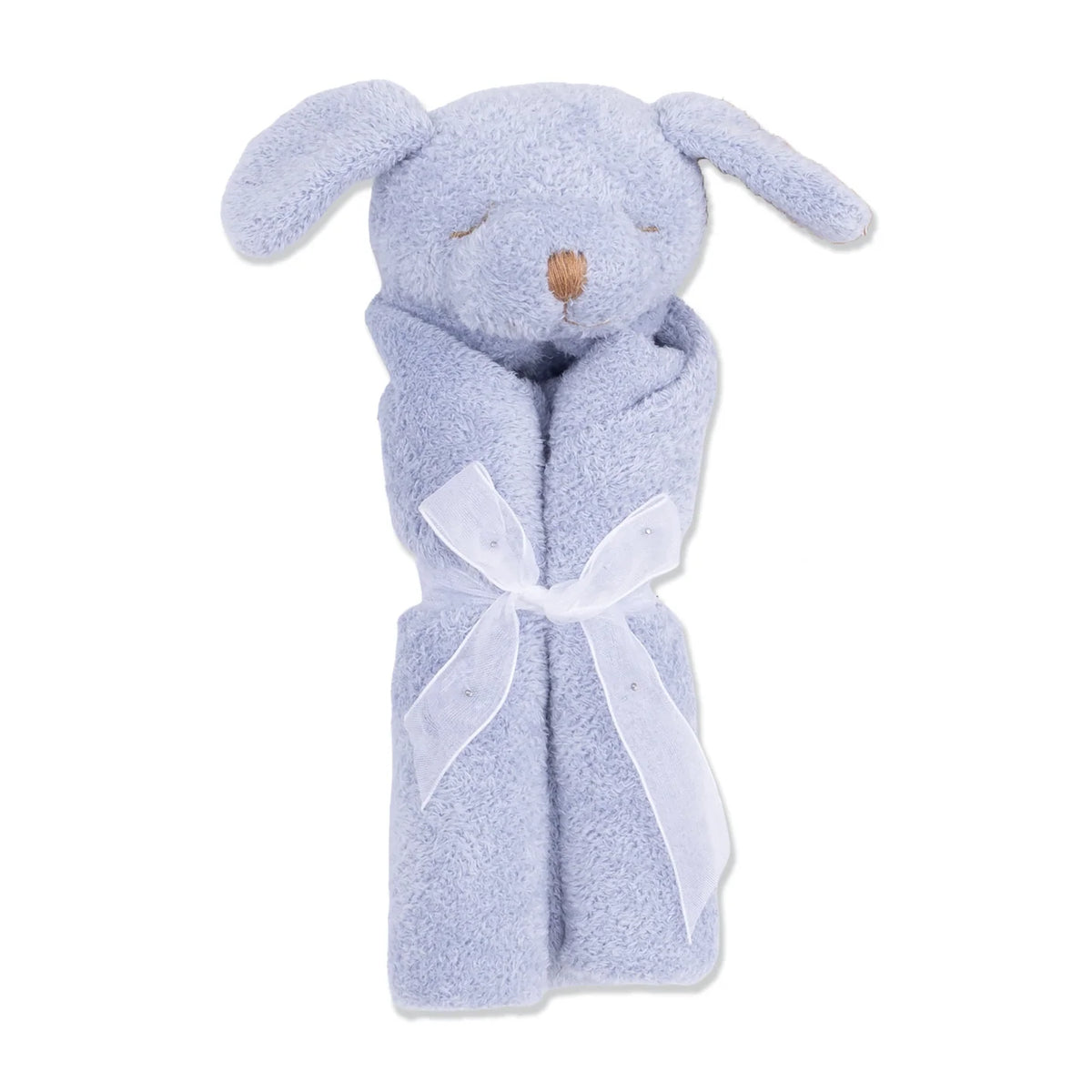 Lovey Blanket - Dusty Blue Pup