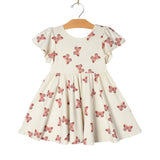 City Mouse Swirl Dress - Butterflies