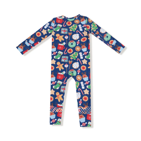 Zip Romper - Christmas Treats